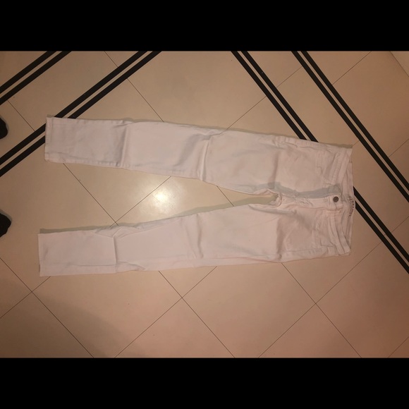 J Brand Mid Rise Super Skinny Jeans White 29 - Picture 2 of 8